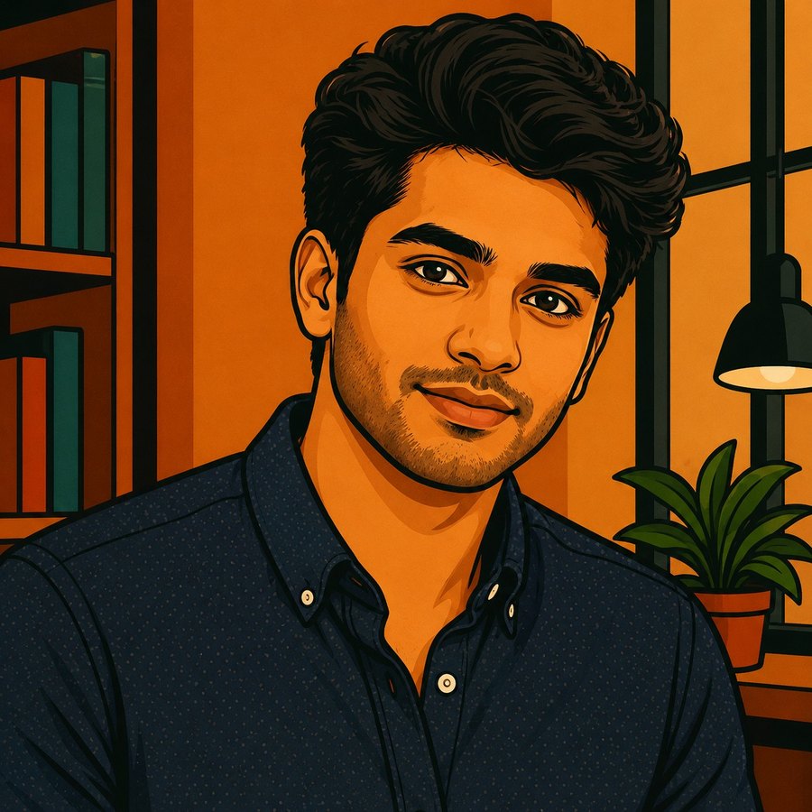 Illustration de Noah, jeune spécialiste automation indien